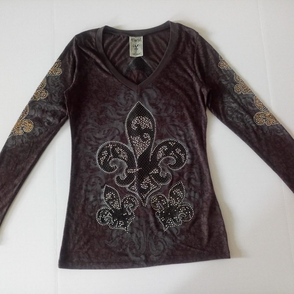 Vocal Long Sleeves Top Medium